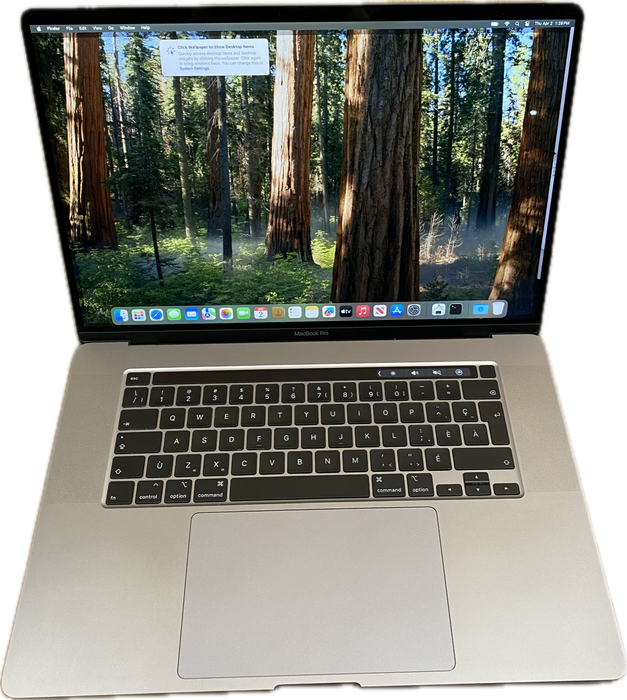 Apple MacBook Pro 16 2019 i7-9750H RadeonPro 5300M GPU 16GB RAM 512SSD READ