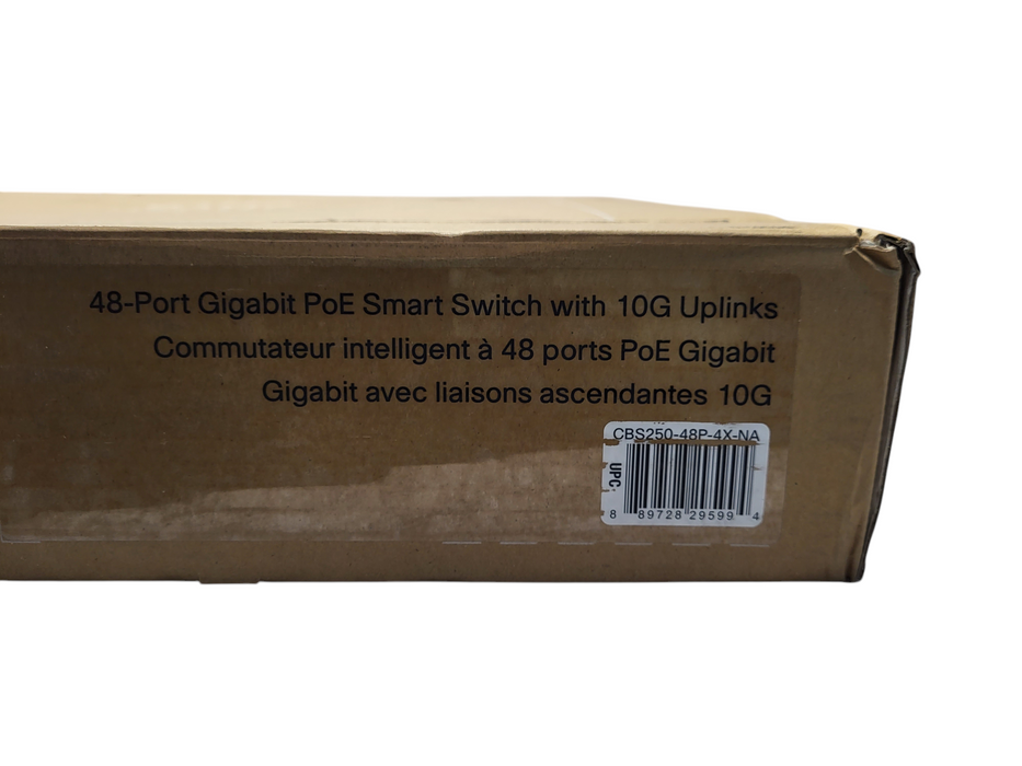 Cisco Refresh CBS250-48P-4X 48-Port Gigabit PoE+ Smart Ethernet Switch 4x10 $