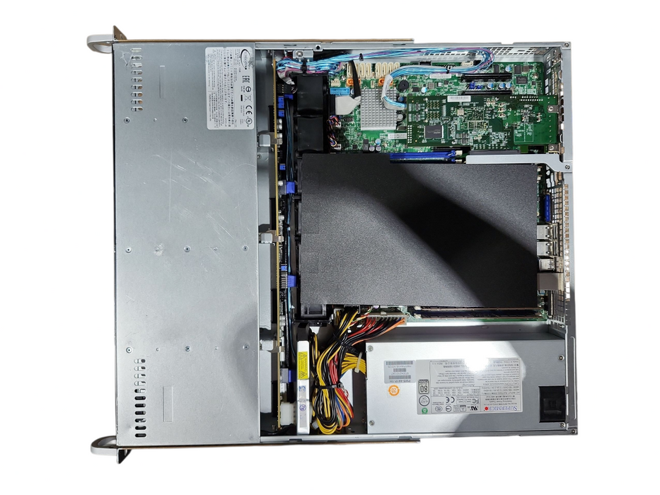 Supermicro X10DRL-i 1U 4x3.5", 2x Xeon E5-2640 v4 64GB DDR4 LSi3008-iR 440W