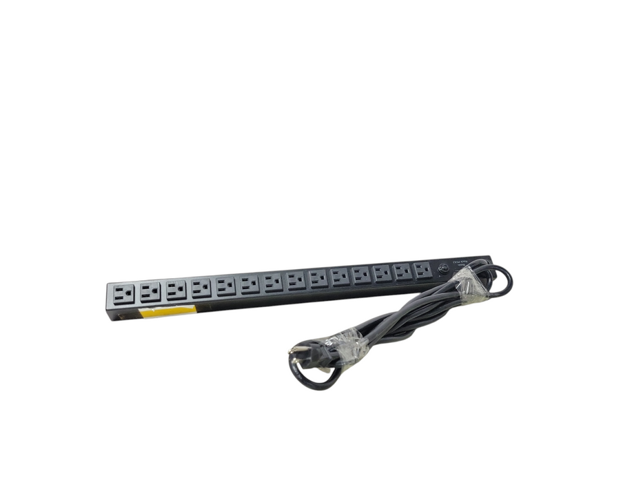 APC AP9567 Basic Zero U Rack-Mount PDU Power Distribution Strip 120V 15A _