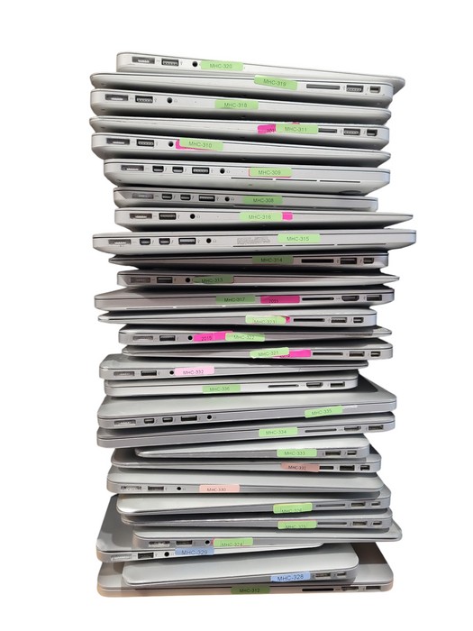 Lot 28x Apple MacBook 2015 Air/Pro Retina | C Condition [MHC-1]