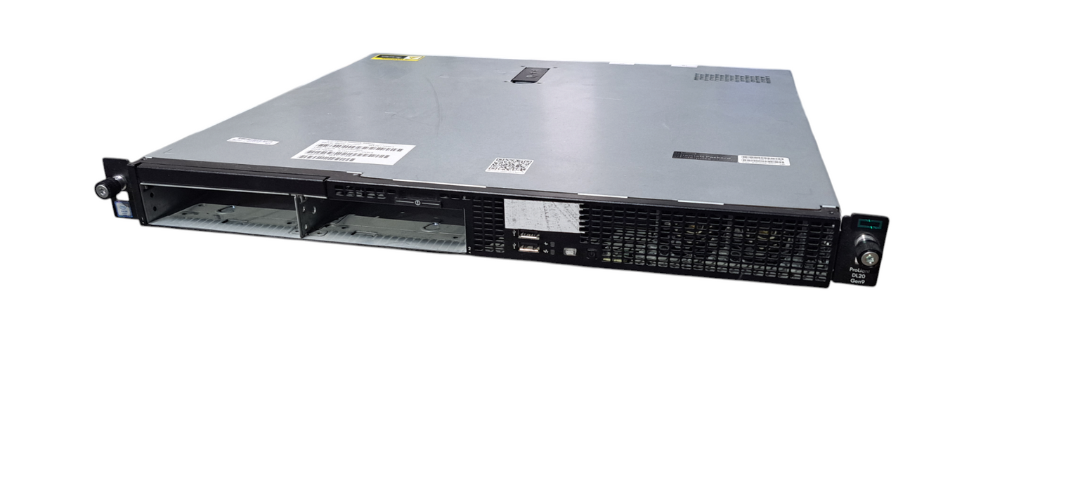 HP ProLiant DL20 Gen9 Server Intel E3-1240 v5| 16GB RAM |NO HDD|B140i|550w
