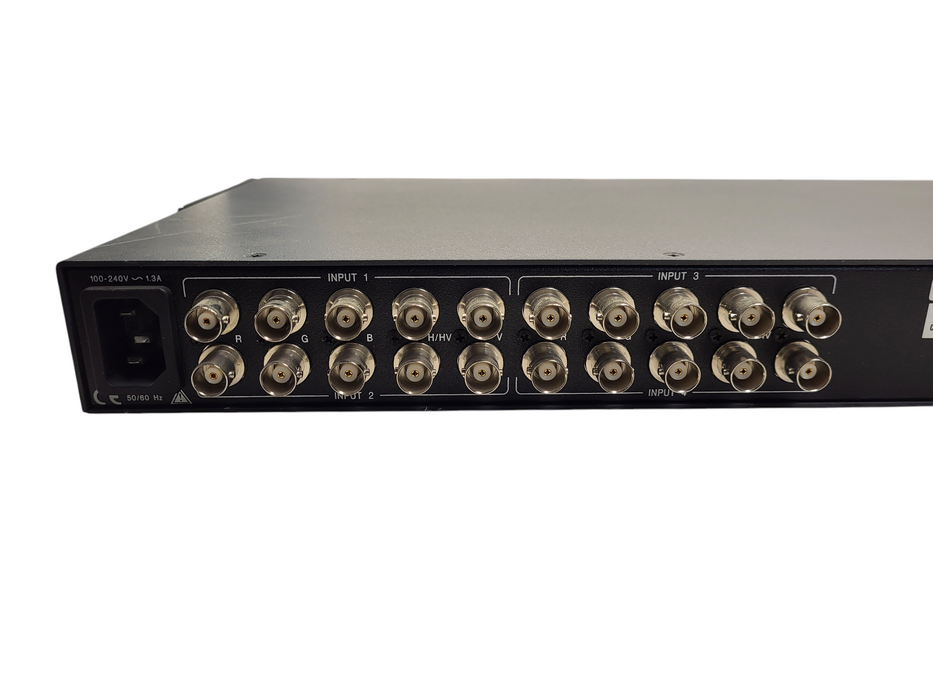 Extron SW4 RGBHV‑A – 4‑Input RGBHV & Audio Switcher $