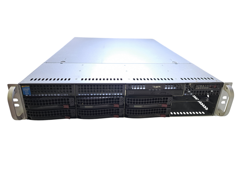 Supermicro/Intel 2U 8x 3.5" Server | 2x Xeon E5-2620 v2 2.1GHz, 128GB DDR3