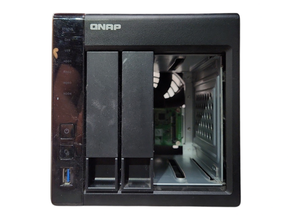 QNAP TS-451+ 4-Bay NAS w/ 2x 5TB HDDs & 2x HDD Caddies