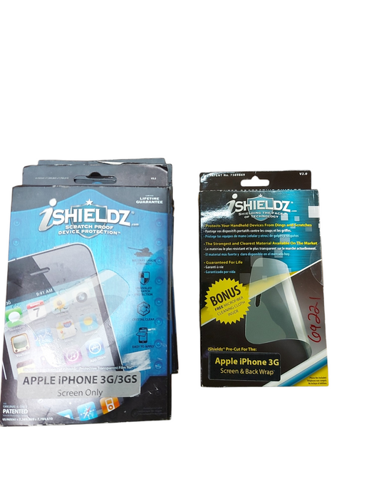Lot 8x iSHIELDZ Apple iPhone 3G/3GS Screen Protector