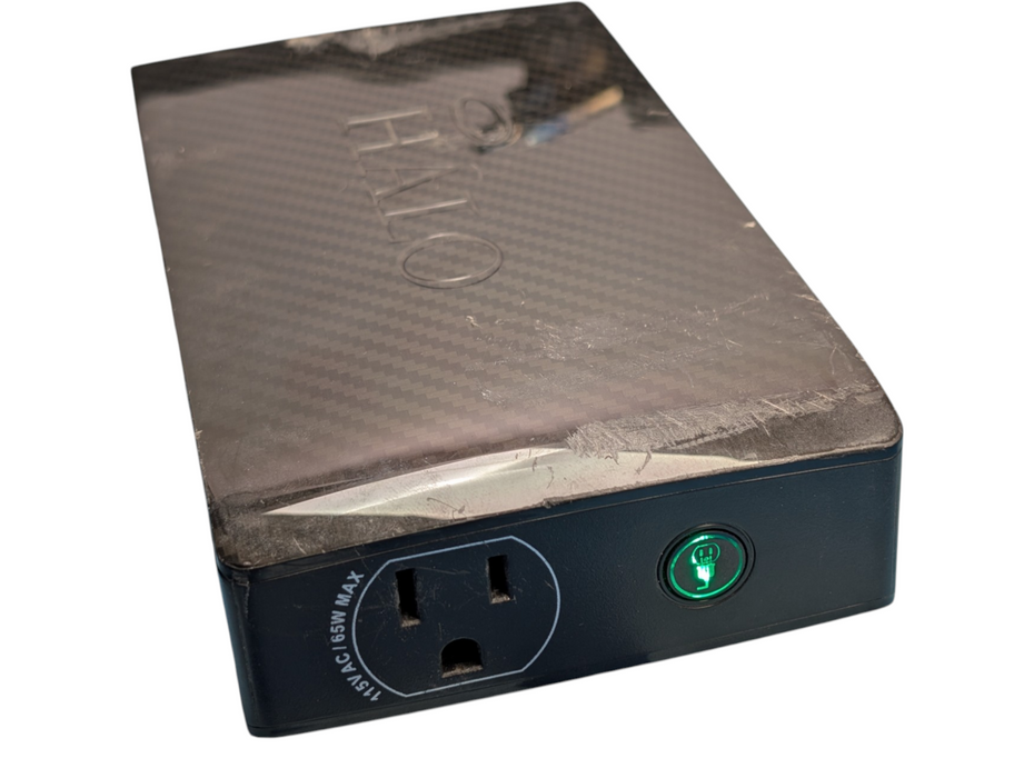 HALO ACDC Bolt 58830 58830mWh Battery Bank 65W 115V AC Out  -
