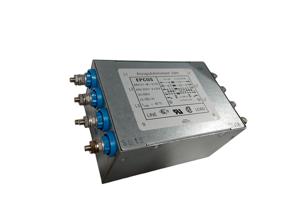 Anzugsdrehmoment 3 Nm Epcos Power Line Filter B84131-M1-G135 =