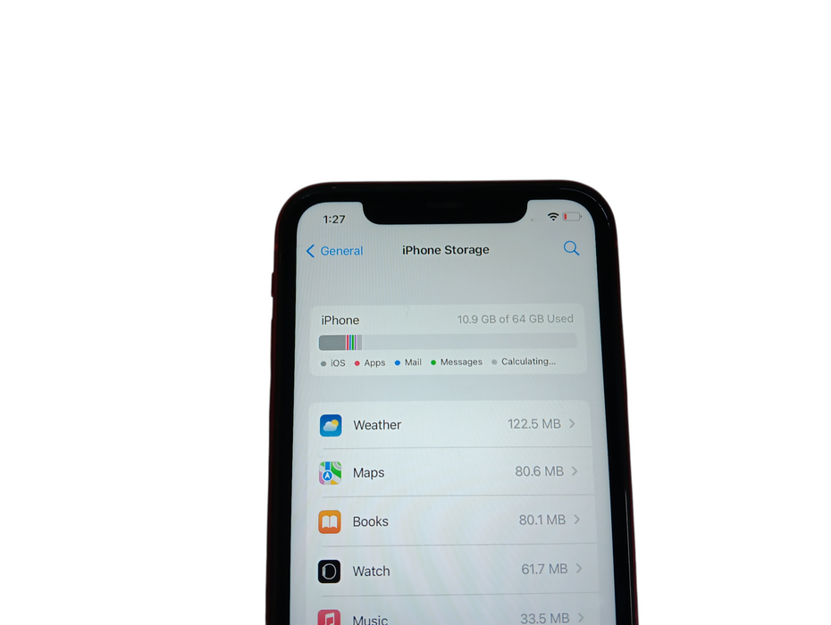Apple iPhone 11 - 64GB - Red [A2111] Read