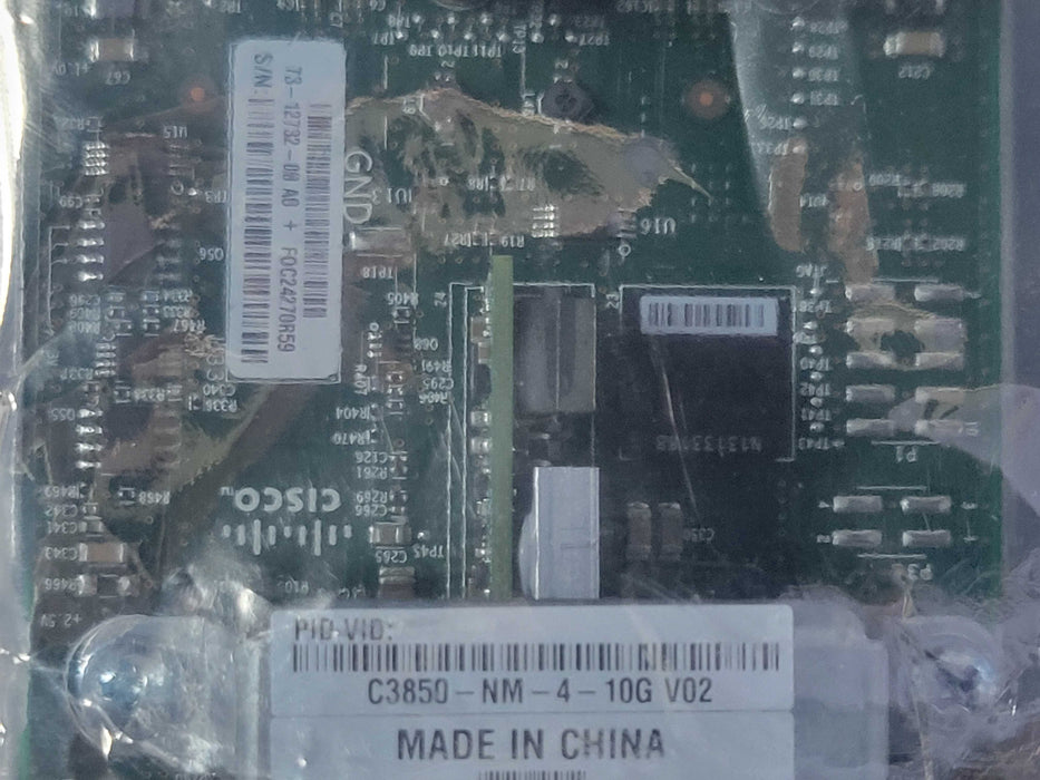 Open-Box Cisco C3850-NM-4-10G 4 Port Network Exp.Module for 3850, READ _