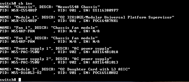 Cisco Nexus N5K-C5548UP V01 32Port 10GbE Managed Fiber Switch W/ 2x 750WPSU $