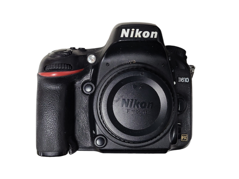 Nikon D610 24.3 MP Digital Camera - Black, Body Only, READ