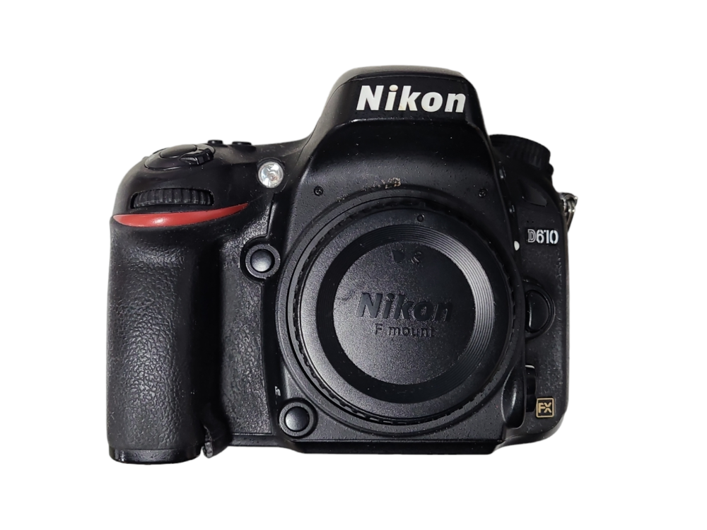 Nikon D610 24.3 MP Digital Camera - Black, Body Only, READ 