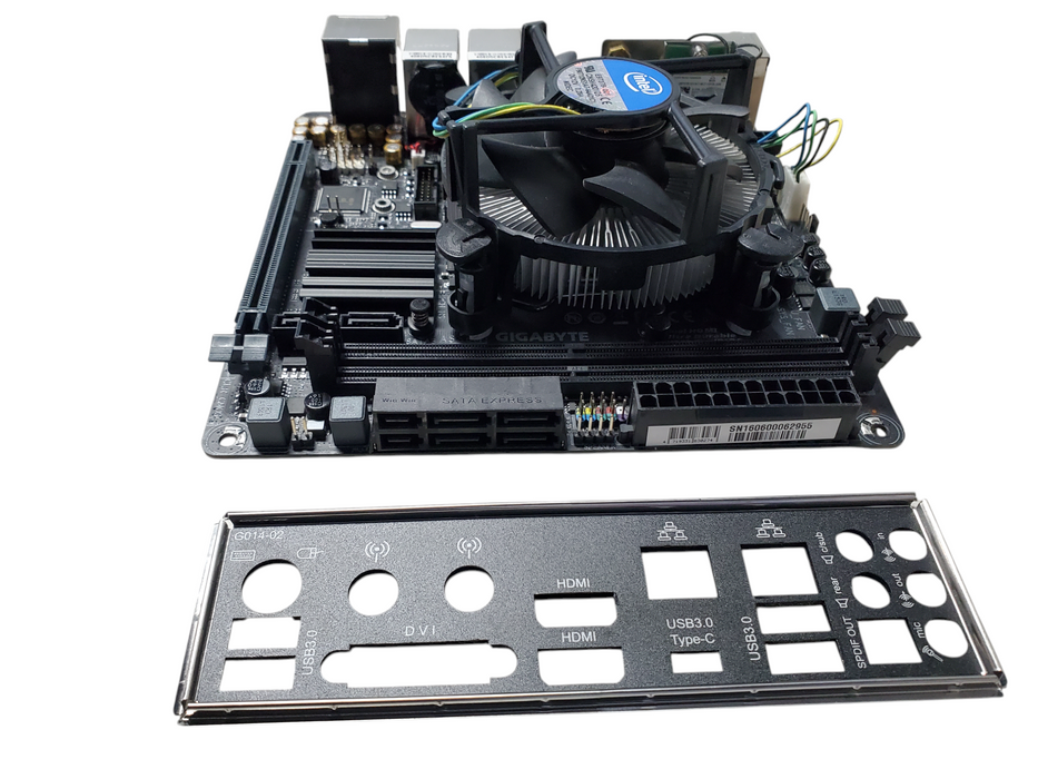 GIGABYTE Z170N-WIFI ITX MOTHERBOARD LGA 1151 WITH INTEL I7-6700K NO RAM