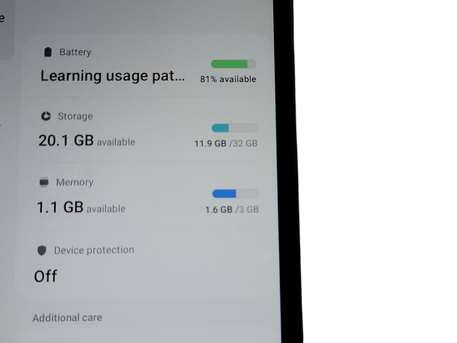 Samsung Galaxy Tab A7 Lite - 32GB - Gray [SM-T227U] (