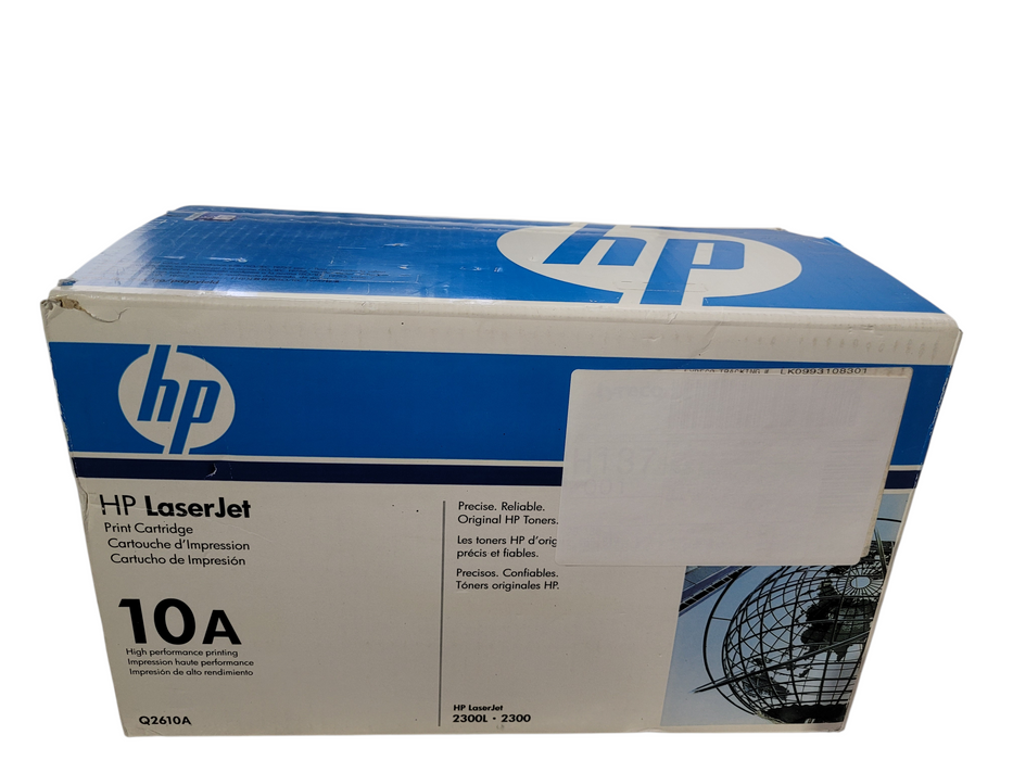 HP 10A (Q2610A) Black LaserJet Toner Cartridge