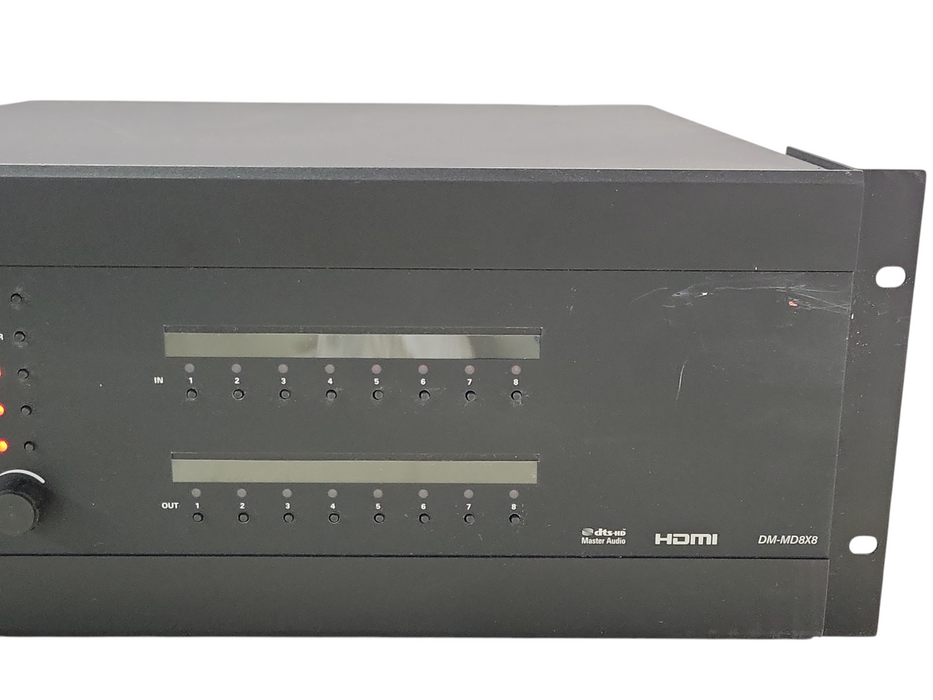 Crestron DM-MD8X8 8x8 Media Switcher 4x DMC-C, 1x DMCO-55, 2x DMC-HD, READ _