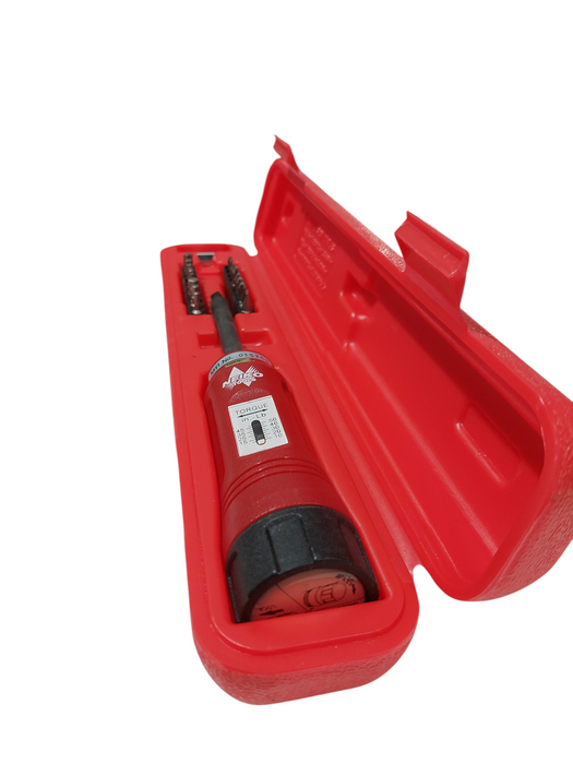 Neiko Long Shank Torque ScrewDriver Set 1/4" Drive 10-50LB Range  =