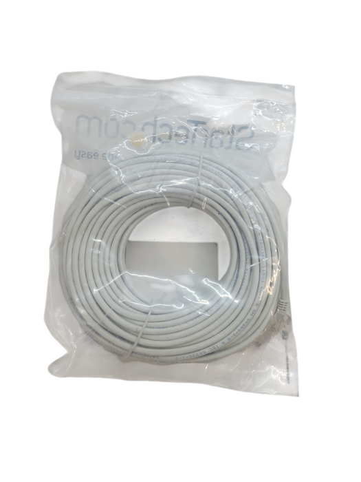 Cat 5E Cable - 100ft/30.5m - Gray Snagless UTP Patch Cable Q%