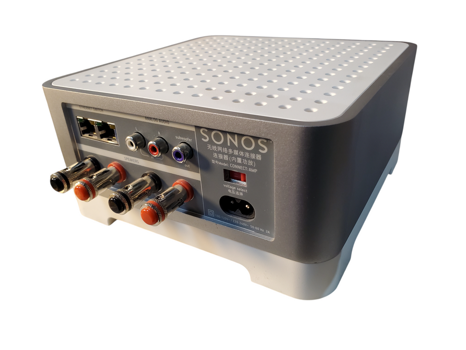 Sonos Connect:Amp Digital Media Streamer - White/Gray