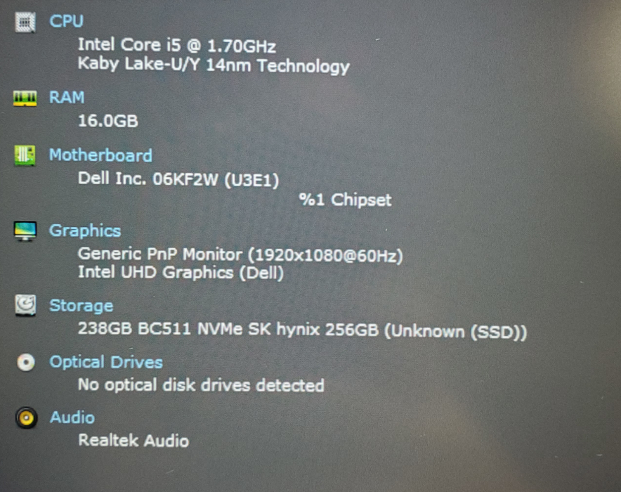 Dell Latitude 5410 | Intel Core i5-10310U 16GB DDR4 256GB NVMe BIOS Locked   Lap200