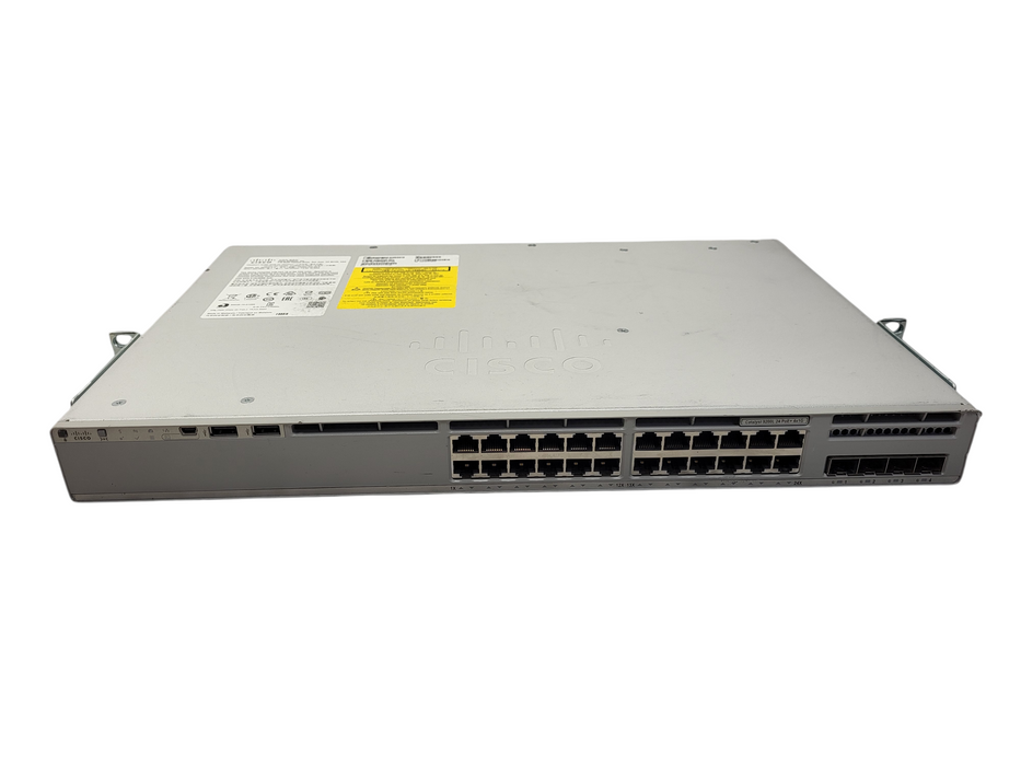 Cisco Catalyst C9200L-24P-4G-E v05 4x1G 24-Port PoE+ Gigabit Managed Switch READ $