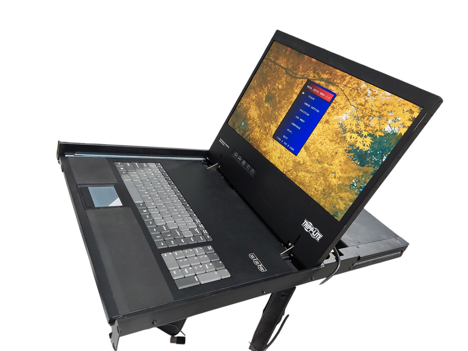 Tripp-Lite Rackmount KVM Console B021-000-19 19" LCD Screen 1U Rack Mount =