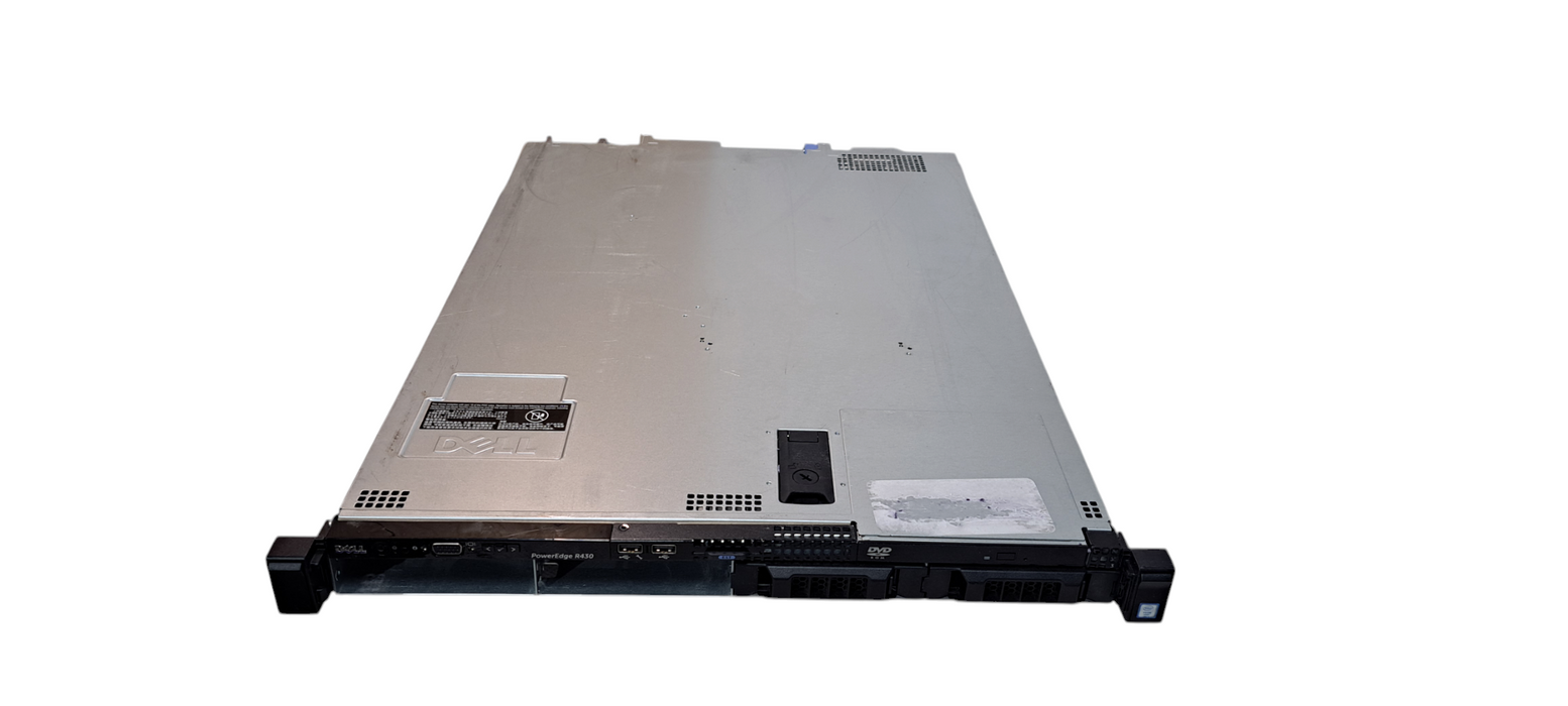 Dell PowerEdge R430 |1x Xeon E5-2623 v3|16GB DDR4|H330 Mini |2x550W PSU
