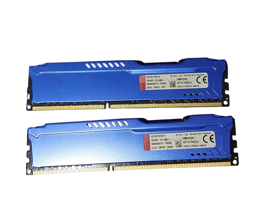 Kingston Hyper X Fury DDR3 Kit of 2 ( 8GB ) 16GB - HX318C10FK2/16 =