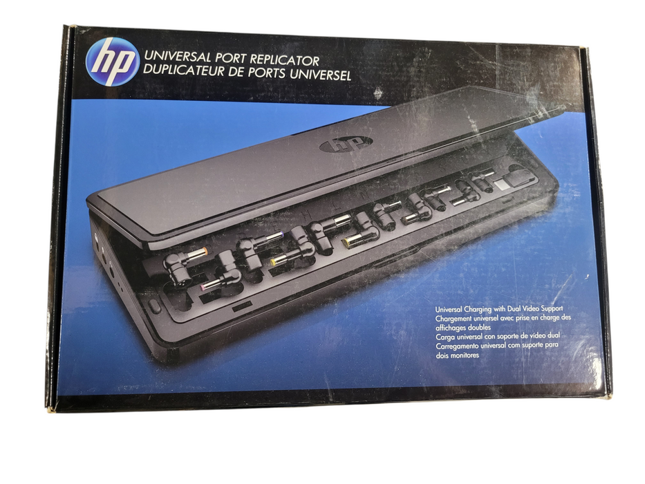 HP Universal Port Replicator USB 3.0 Docking Station – Dual Display Support