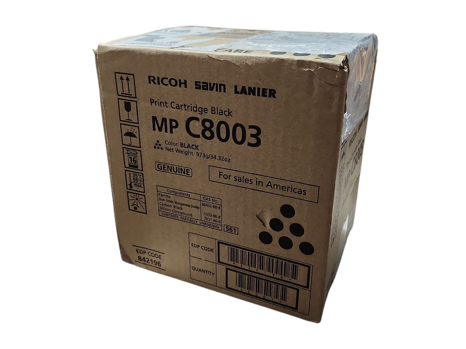 *NEW SEALED* Ricoh Savin Lanier MP C8003 Black Print Cartridge