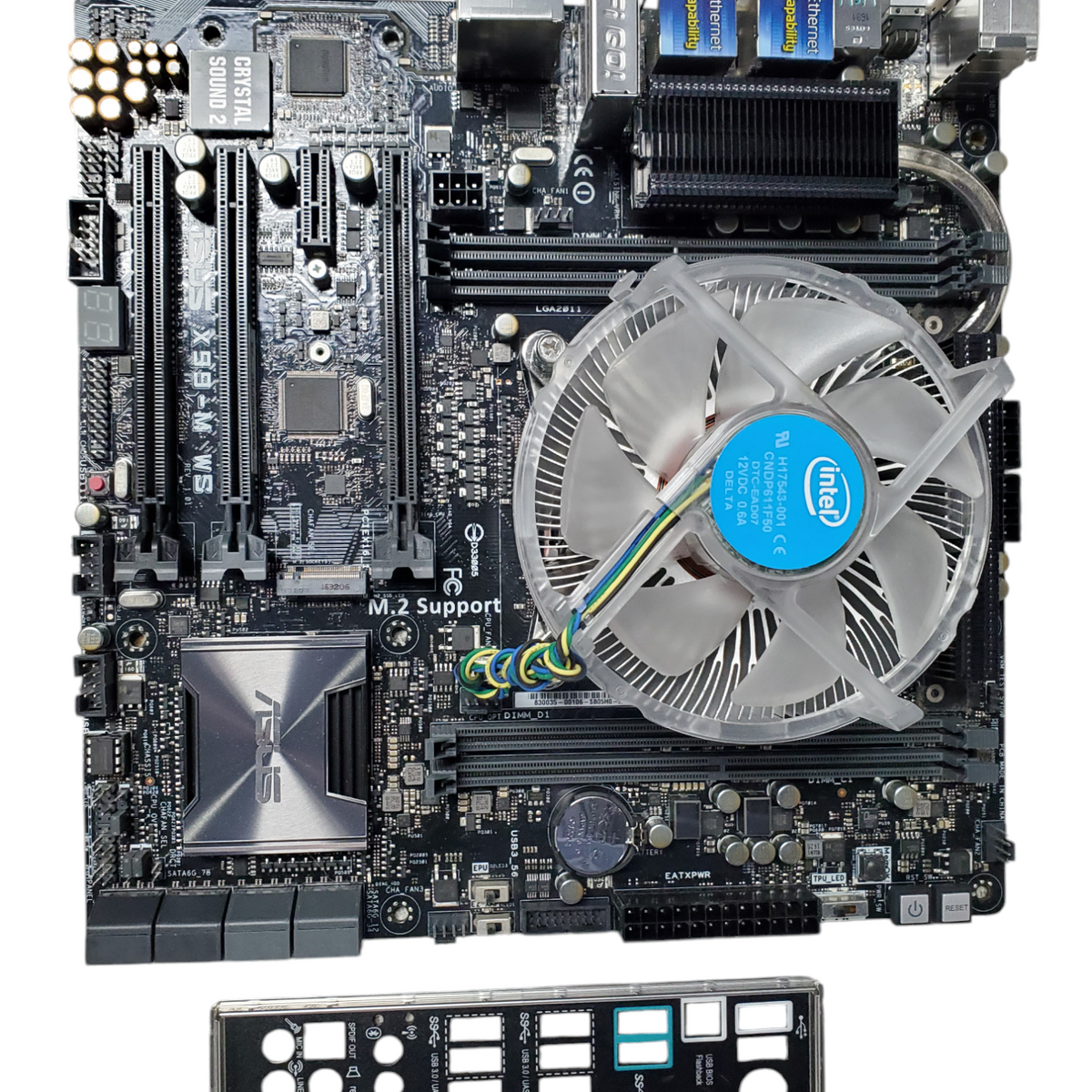 Asus X99-M WS Motherboard w/ Intel Core i7-6800K CPU NO RAM NO HDD