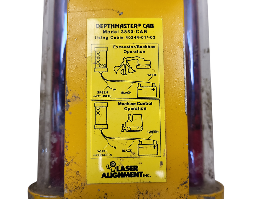 Laser Alignment Depthmaster Cab 3850-CAB With Case & Cable READ $