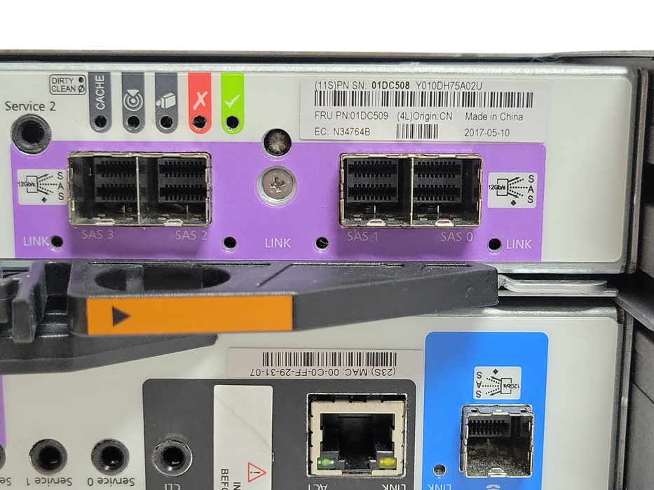 Lenovo DS4200 24-Bay SAN Storage Array with 2x 01DC509 controllers, 2x PSU _