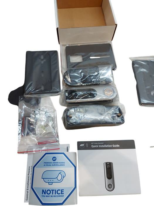 LOT 2x ADT Pulse Wireless HD Doorbell Camera – DBC835