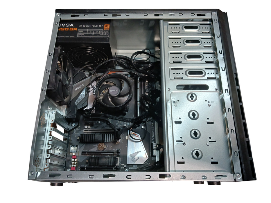 Custom PC Gigabyte B450 Aorus Pro Wifi |AMD Ryzen 5 3400G|8GB DDR4 READ