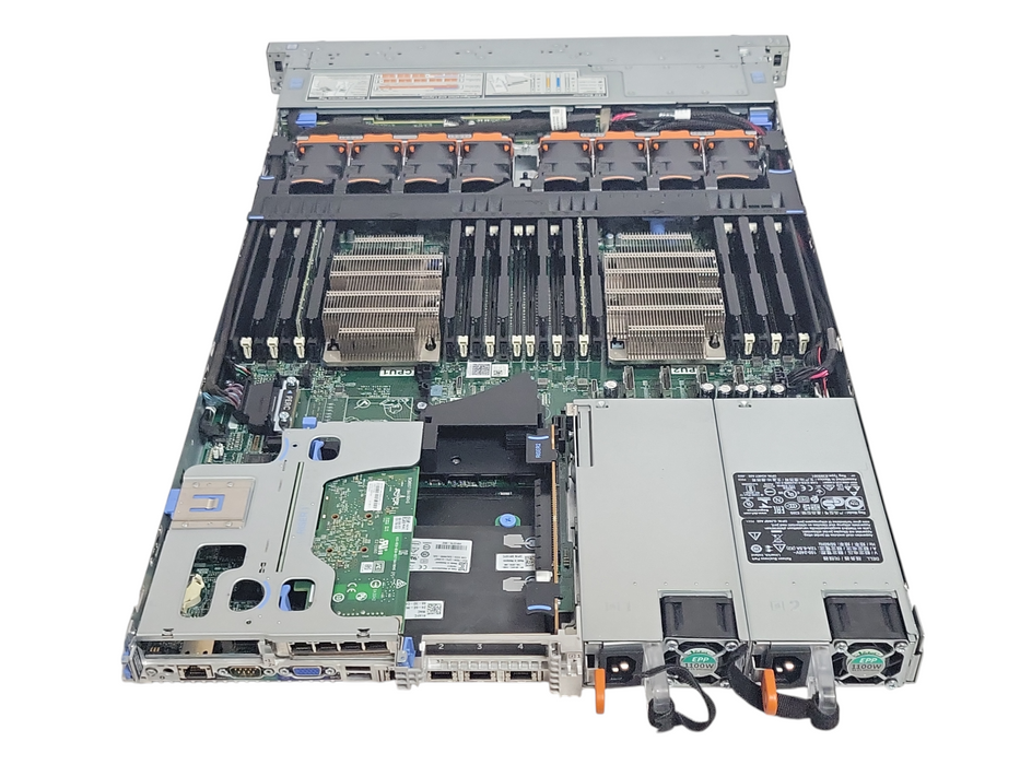 Dell PE R640 2x Xeon Silver 4116 2.10GHz 12-Core, 16GB DDR4 2x PSU, No RAID _