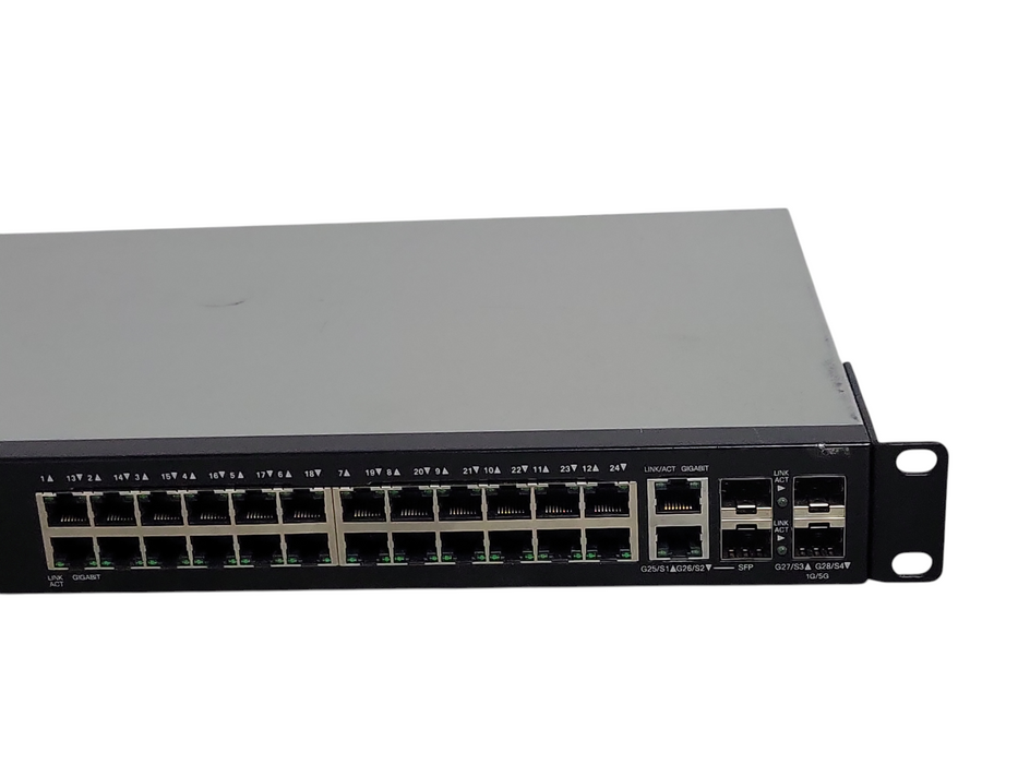Cisco SG500-28-K9 V06 28 Port Gigabit Rackmount Managed switch _