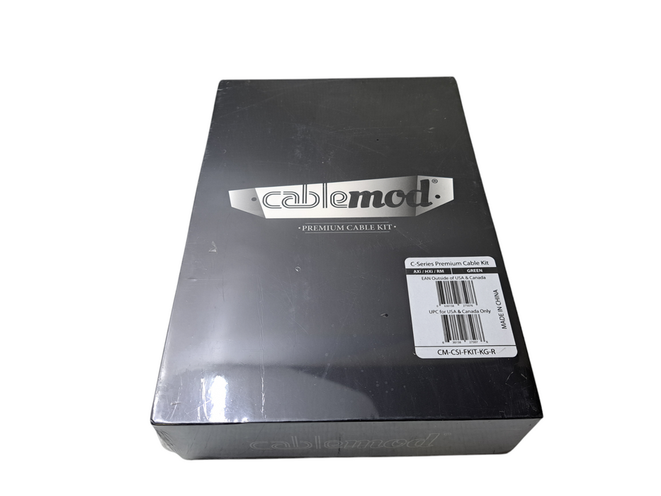 (New) CableMod PRO ModMesh C-Series AXi HXi & RM Cable Kit | Green Q