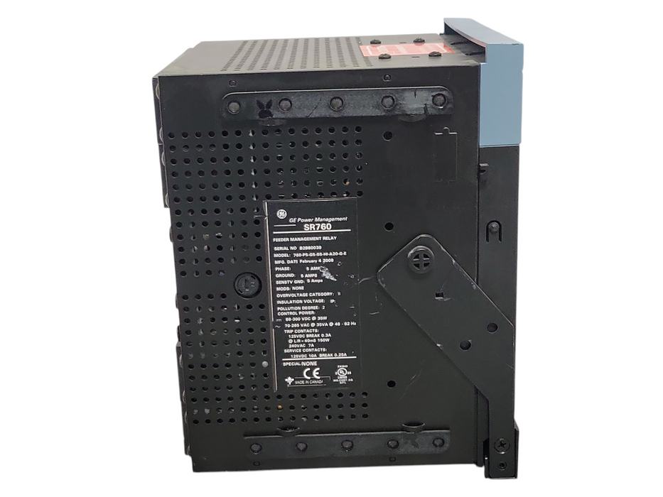 GE Feeder Management Relay SR760 760-P5-G5-S5-HI-A20-G-E _