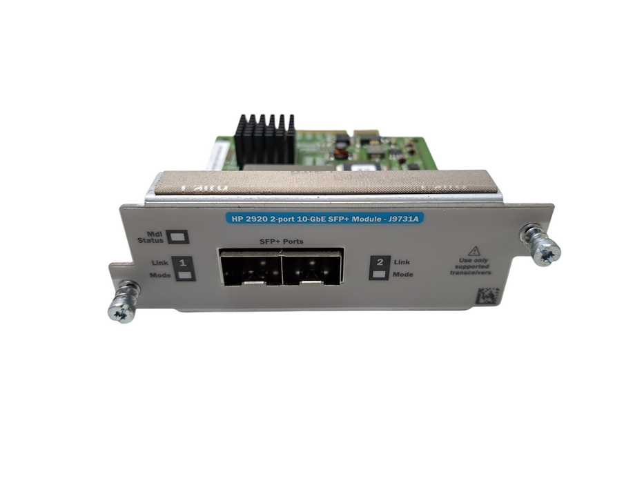 J9731A HP 2920 2-Port 10-GbE SFP+ Switch Expansion Module