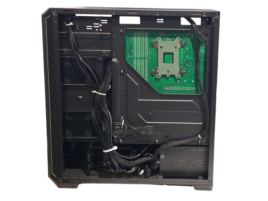 Custom PC w/ Asus Q370M-C Intel i7-9700K CPU 3.60GHZ 8GB RAM - No HDD