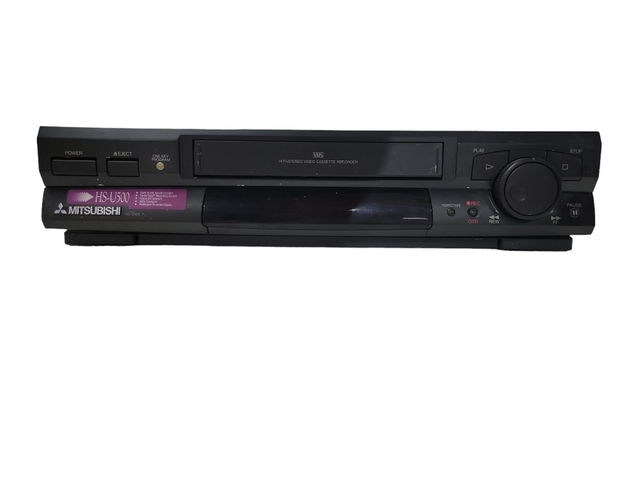 Mitsubishi VCR Video Cassette Recorder HS-U500 VHS Taper Player Recorder