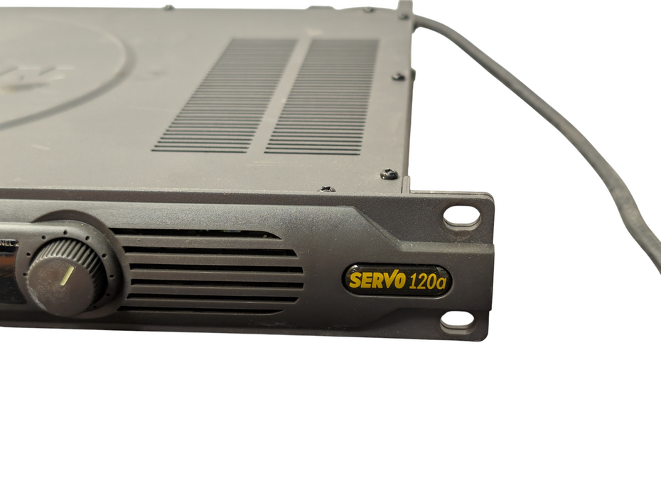 SAMSON SERVO 120a Stereo Audio Power Amplifier -