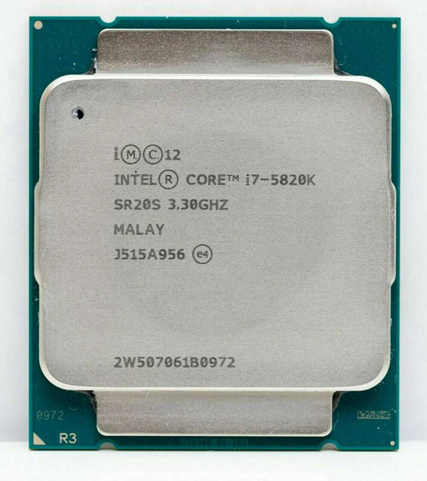 Lot of 5x Intel Core i7-5820K SR20S FCLGA2011 Unlocked 6 Core CPU -