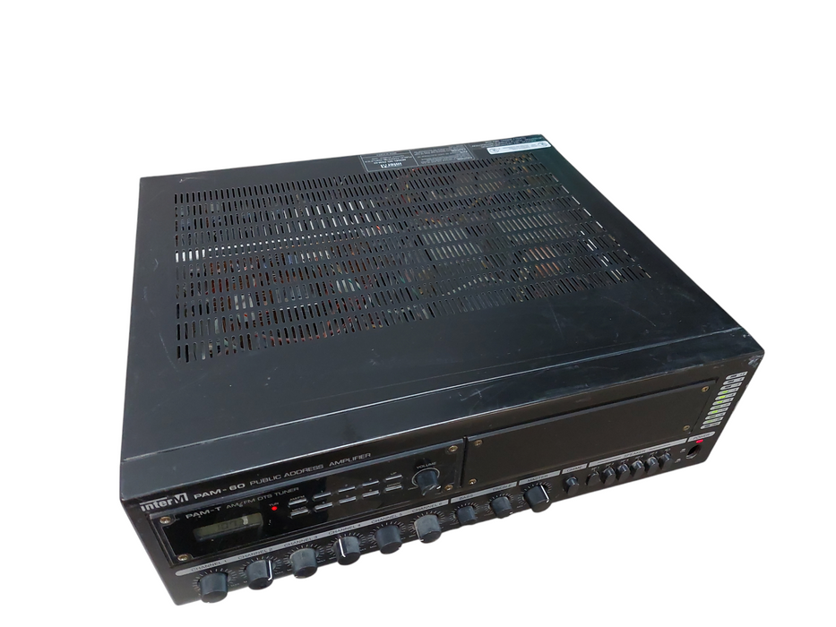 InterM PAM-60 Public Address Amplifier PAM-T AM/FM DTS Tuner Model: PAM-60 =