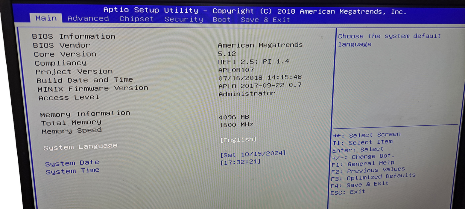 Minix Neo N42C-4 Mini PC Pentium J4205 4GB RAM 128GB SSD