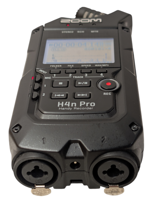 ZOOM H4n Pro Handy Recorder 4-Track Field Audio Recorder -