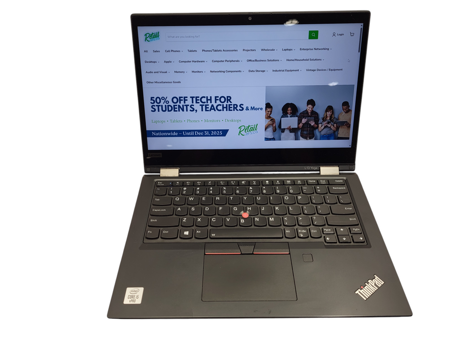 Lenovo ThinkPad L13 Yoga | Intel i5-10310U @1.70GHz, 16GB DDR4, 512GB NVMe Q$ Lap200