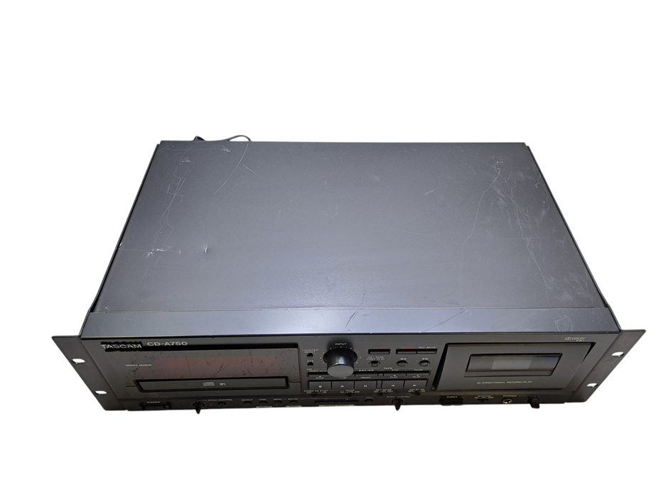 TASCAM CD-A750 Professional CD Player & Cassette Recorder Unit )